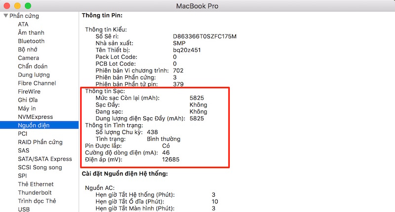 Cách kiểm tra số lần sạc và sử dụng MacBook đúng cách để tăng tuổi thọ pin 2 Cách xem số lần đã sạc