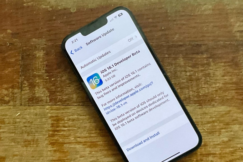 iOS 16.1 Beta