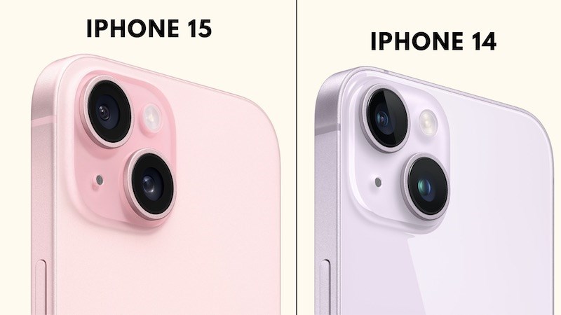 Ống kính chính trên iPhone 15 lên đến 48MP Ống kính chính trên iPhone 15 lên đến 48MP
