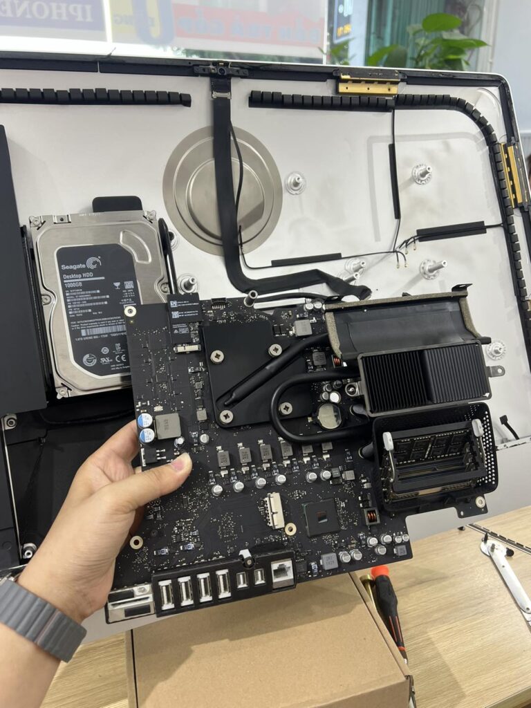thay main imac