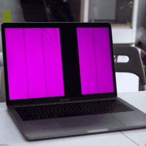 Sửa MacBook bị lỗi sọc, xanh màn hình không cần thay